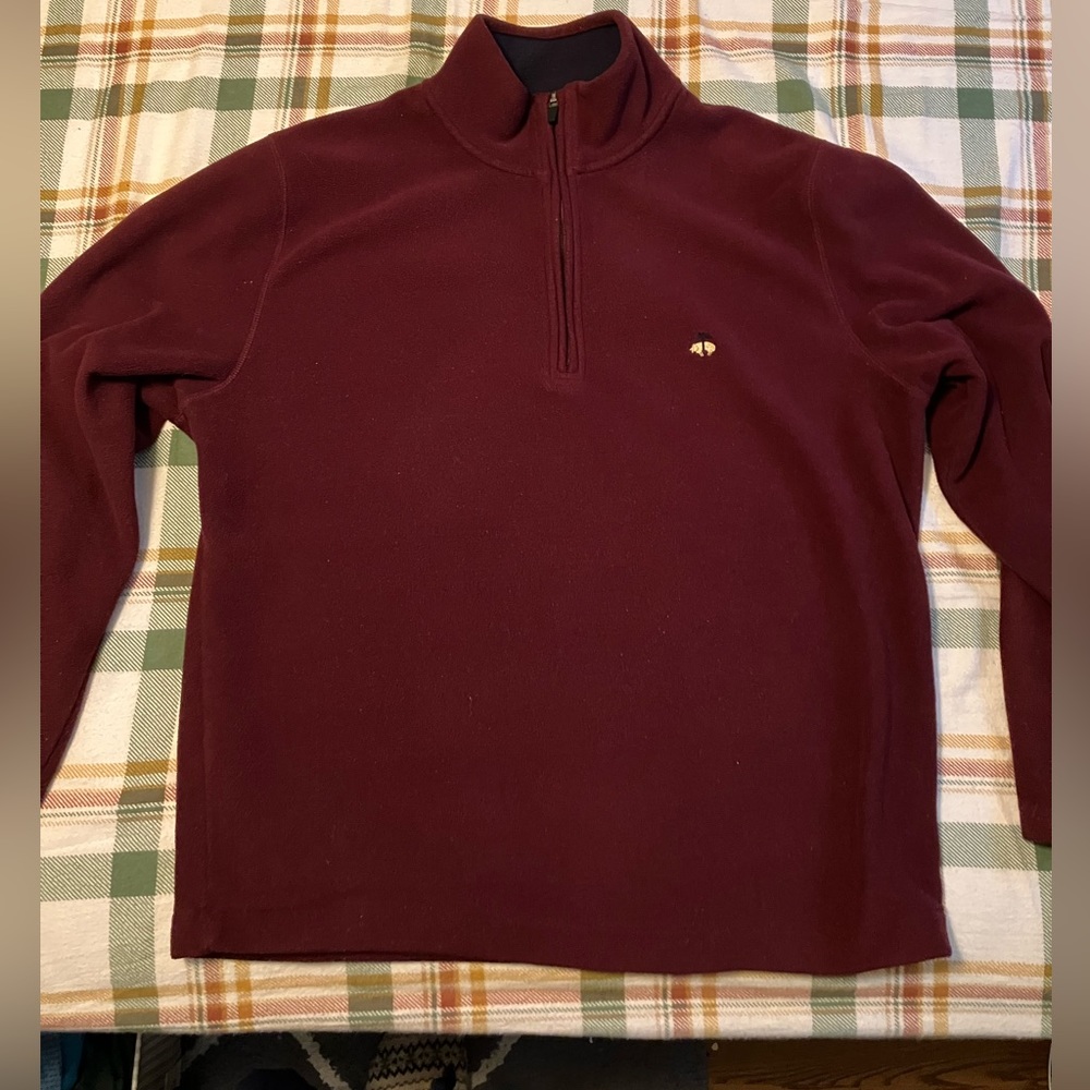 Brooks Brothers fleece pullover